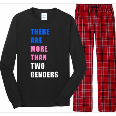 There Are More Than Two Genders Long Sleeve Pajama Set