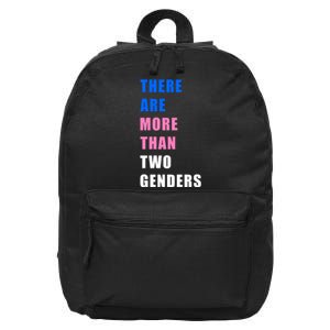 There Are More Than Two Genders 16 in Basic Backpack