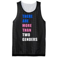 There Are More Than Two Genders Mesh Reversible Basketball Jersey Tank