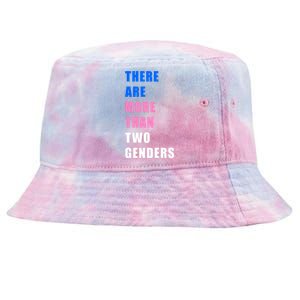 There Are More Than Two Genders Tie-Dyed Bucket Hat