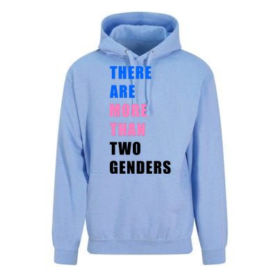 There Are More Than Two Genders Unisex Surf Hoodie