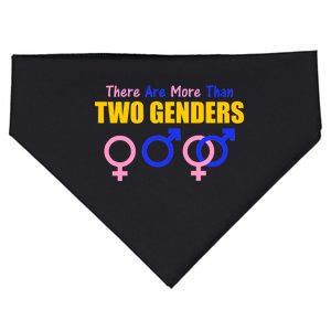 There Are More Than Two Genders Gender Signs USA-Made Doggie Bandana