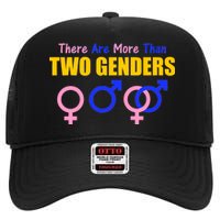 There Are More Than Two Genders Gender Signs High Crown Mesh Back Trucker Hat