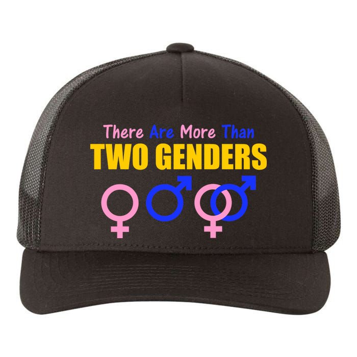 There Are More Than Two Genders Gender Signs Yupoong Adult 5-Panel Trucker Hat