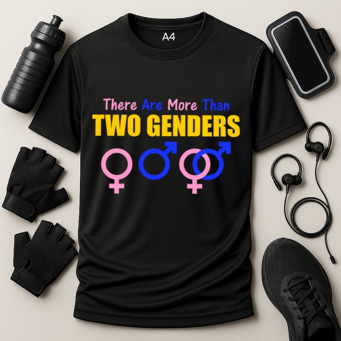 There Are More Than Two Genders Gender Signs Cooling Performance Crew T-Shirt