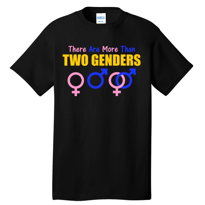 There Are More Than Two Genders Gender Signs Tall T-Shirt