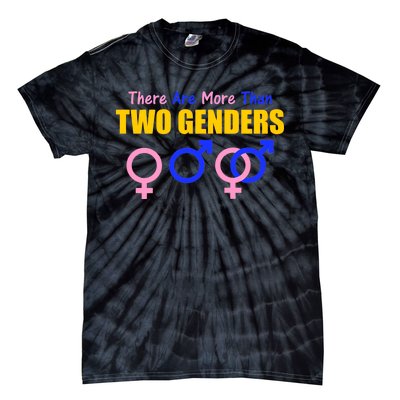 There Are More Than Two Genders Gender Signs Tie-Dye T-Shirt