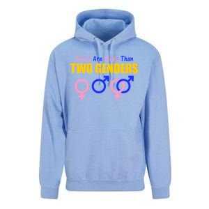 There Are More Than Two Genders Gender Signs Unisex Surf Hoodie