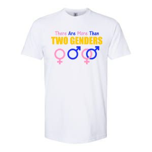 There Are More Than Two Genders Gender Signs Softstyle CVC T-Shirt