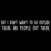 There Are People Outside Funny Meme Bucket Hat