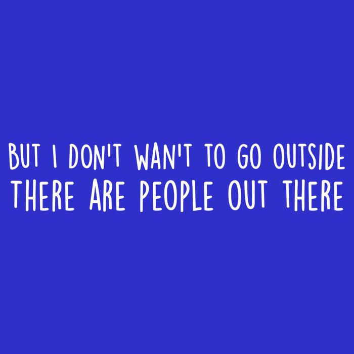 There Are People Outside Funny Meme Premium T-Shirt
