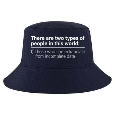 There Are Two Types Of People In This World Cool Comfort Performance Bucket Hat