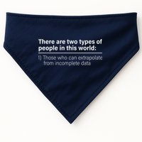 There Are Two Types Of People In This World USA-Made Doggie Bandana