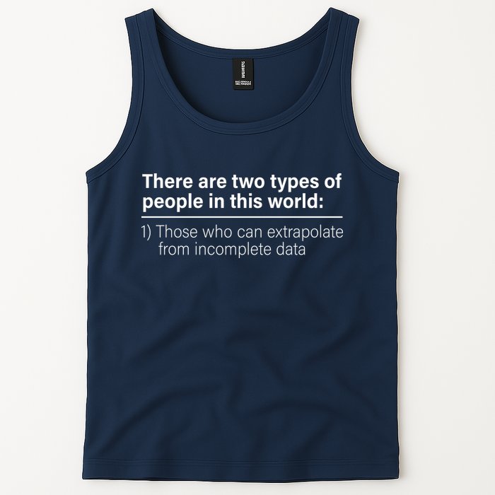 There Are Two Types Of People In This World Tank Top