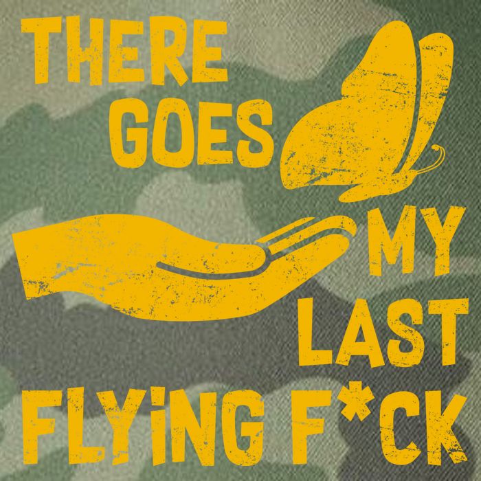 There Goes My Last Flying F*ck Legacy Tie Dye Trucker Hat