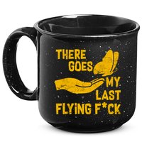 There Goes My Last Flying F*ck 15oz Campfire Ceramic Mug