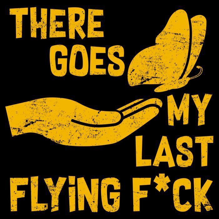 There Goes My Last Flying F*ck 16 in Basic Backpack