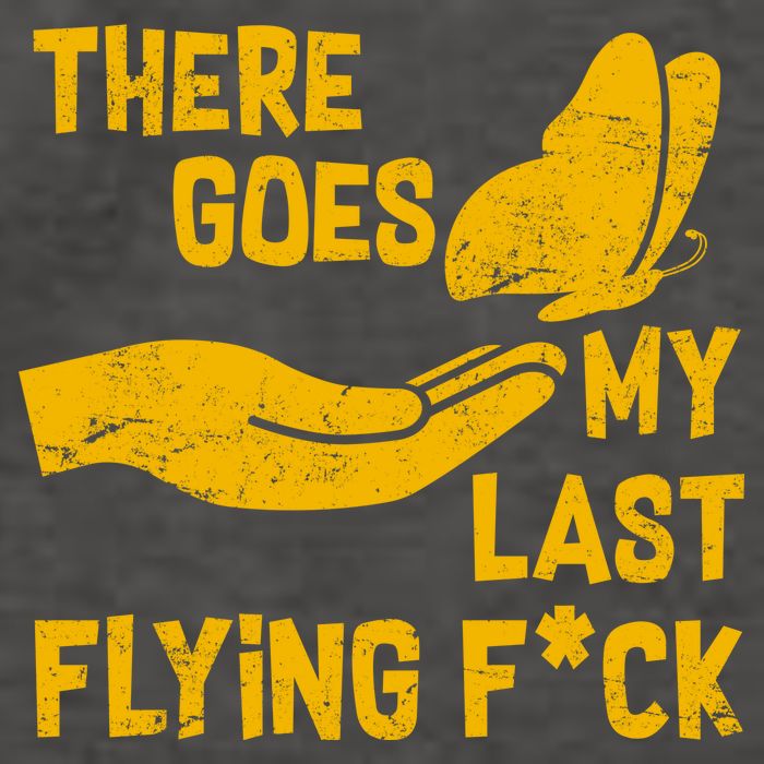 There Goes My Last Flying F*ck Vector Backpack