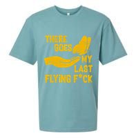 There Goes My Last Flying F*ck Sueded Cloud Jersey T-Shirt