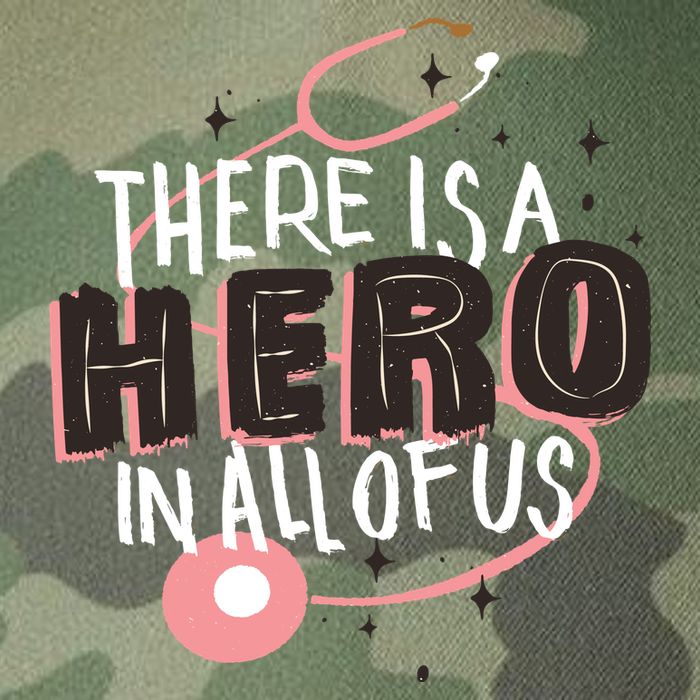 There Is A Hero In All Of Us Nurses Doctors Legacy Tie Dye Trucker Hat