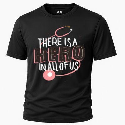 There Is A Hero In All Of Us Nurses Doctors Performance Shirt