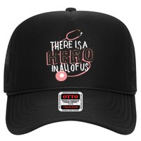 There Is A Hero In All Of Us Nurses Doctors Hat