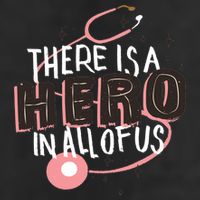 There Is A Hero In All Of Us Nurses Doctors Microfiber Hand Towel