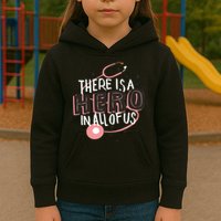 There Is A Hero In All Of Us Nurses Doctors Kids Hoodie