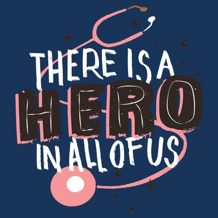 There Is A Hero In All Of Us Nurses Doctors Infant Baby Jersey Bodysuit