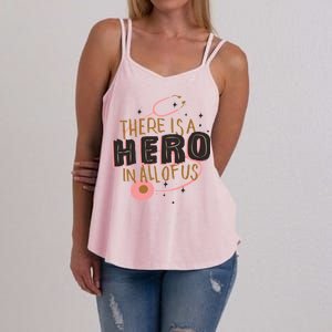 There Is A Hero In All Of Us Nurses Doctors Women's Strappy Tank