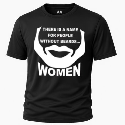There is A Name For People Without Beards Women Performance Shirt