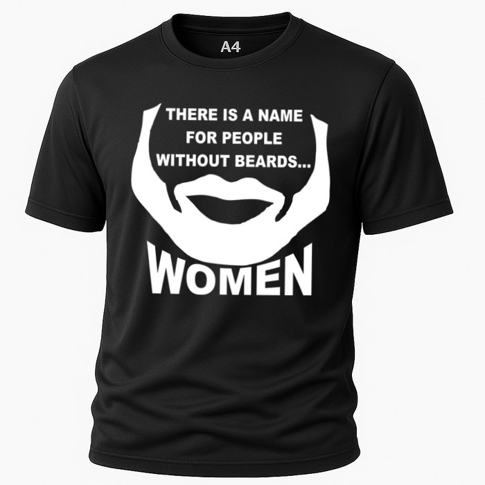There is A Name For People Without Beards Women Performance Shirt