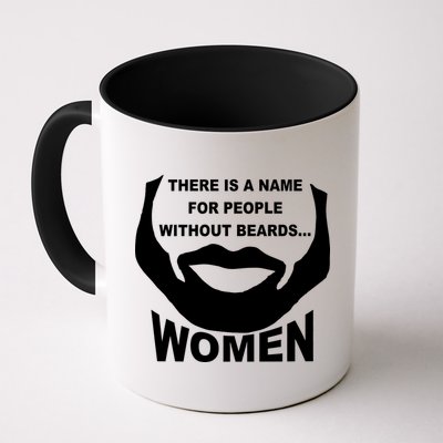 There is A Name For People Without Beards Women Mug