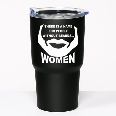 There is A Name For People Without Beards Women Tumbler