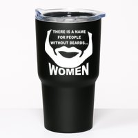 There is A Name For People Without Beards Women Tumbler