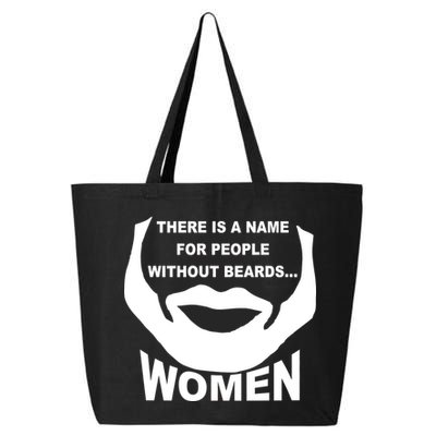 There is A Name For People Without Beards Women 25L Jumbo Tote