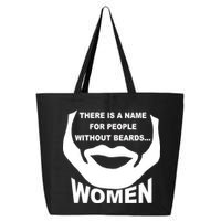 There is A Name For People Without Beards Women 25L Jumbo Tote