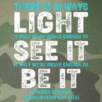 There Is Always Light  Amanda Gorman Inauguration Day 2021 Legacy Tie Dye Trucker Hat