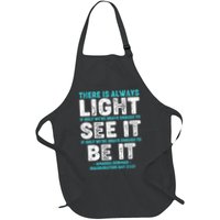 There Is Always Light  Amanda Gorman Inauguration Day 2021 Apron