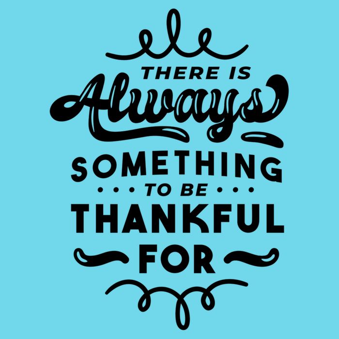 There Is Always Something To Be Thankful For Women's V-Neck T-Shirt