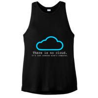 There is No Cloud. It's Just Someone Else's Computer. Ladies PosiCharge Tri-Blend Wicking Tank