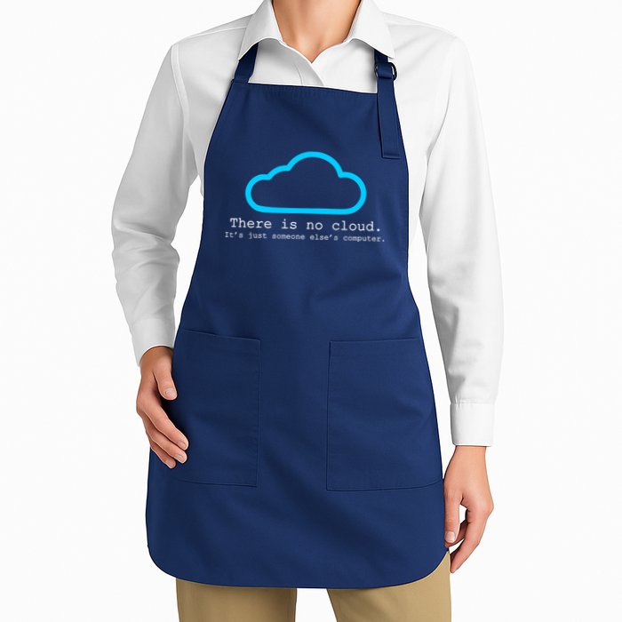 There is No Cloud. It's Just Someone Else's Computer. Apron