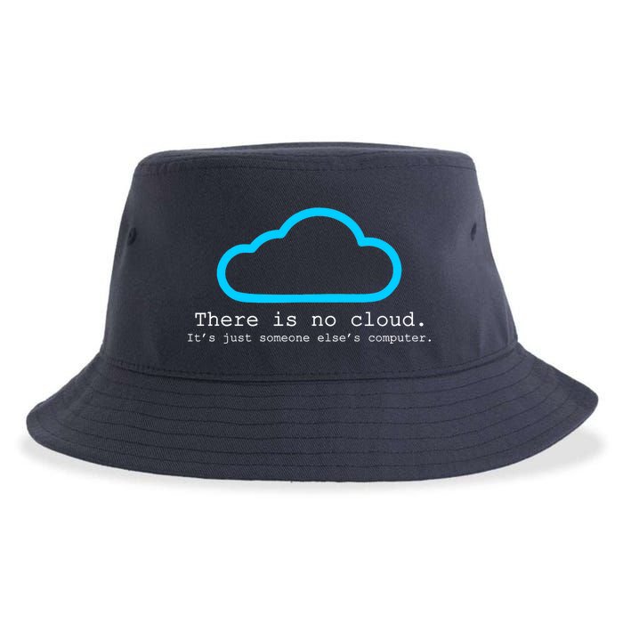 There is No Cloud. It's Just Someone Else's Computer. Sustainable Bucket Hat