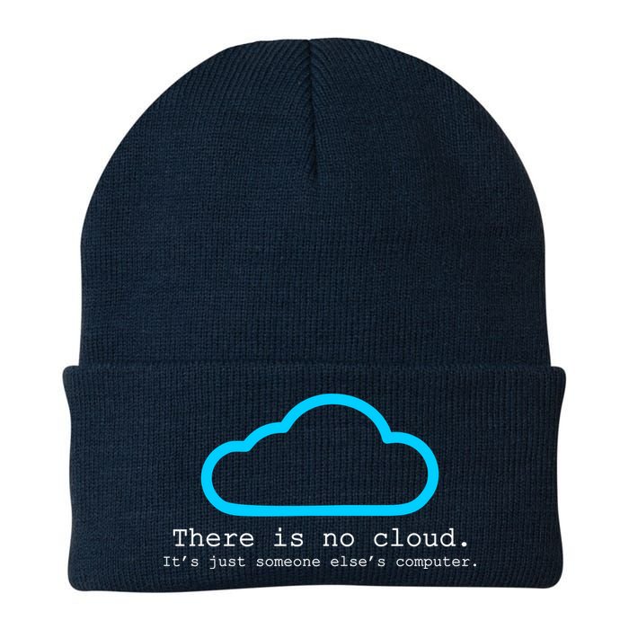 There is No Cloud. It's Just Someone Else's Computer. Knit Cap Winter Beanie
