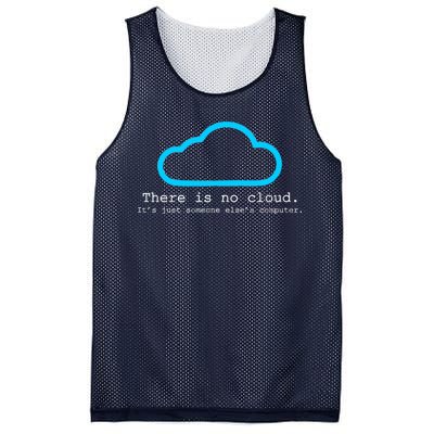 There is No Cloud. It's Just Someone Else's Computer. Mesh Reversible Basketball Jersey Tank