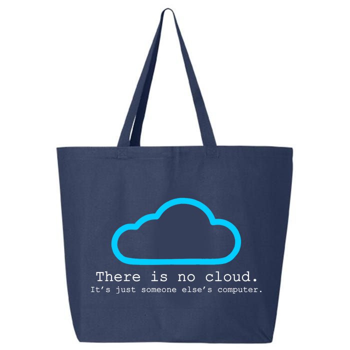 There is No Cloud. It's Just Someone Else's Computer. 25L Jumbo Tote