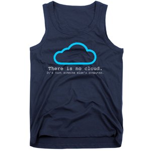 There is No Cloud. It's Just Someone Else's Computer. Tank Top