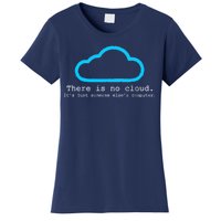 There is No Cloud. It's Just Someone Else's Computer. Women's T-Shirt