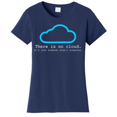 There is No Cloud. It's Just Someone Else's Computer. Women's T-Shirt