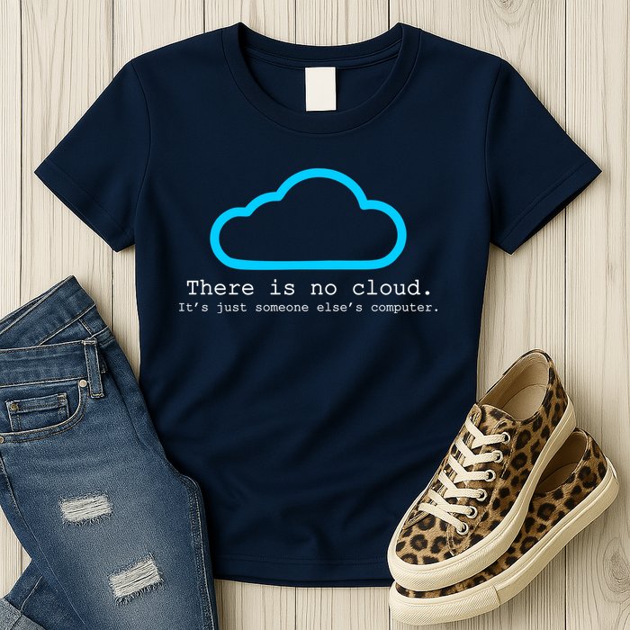 There is No Cloud. It's Just Someone Else's Computer. Womens T-Shirt